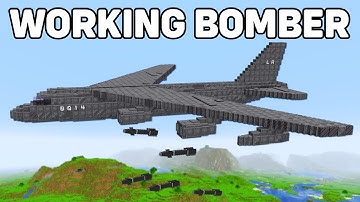 I Made a Working B-52 Bomber with Create!