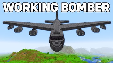 I Made a Working B-52 Bomber with Create!