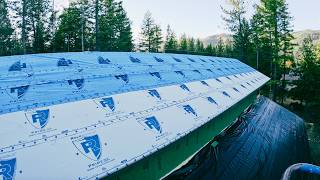 Standing Seam METAL Is DELIVERED For Our ROOF And PREPPING The Roof Before It RAINS Again