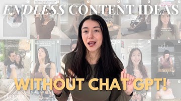 ChatGPT is erasing your voice (endless content ideas without AI)