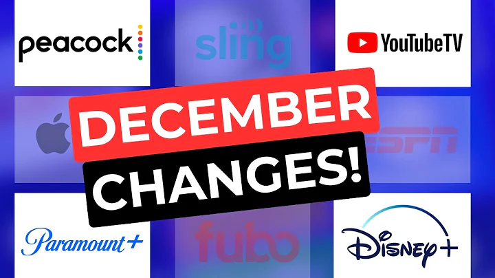 Big Streaming TV Changes for December 2025!