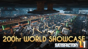 Satisfactory - Realistic factories showcase