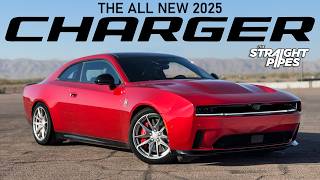 NEEDS A V8? 2025 Dodge Charger Daytona Scat Pack Review