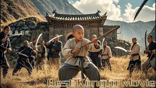 Movie! Japanese ronin attacked, but a passing monk, actually a kung fu master, fought off hundreds!