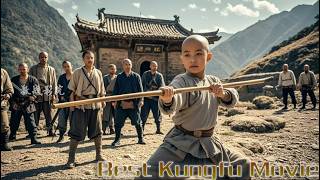 Movie! Japanese ronin attacked, but a passing monk, actually a kung fu master, fought off hundreds!