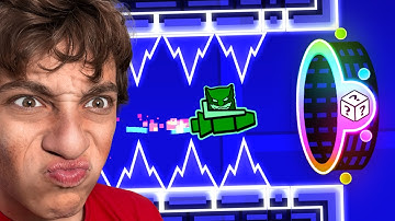 Geometry Dash, but portals are RANDOM...
