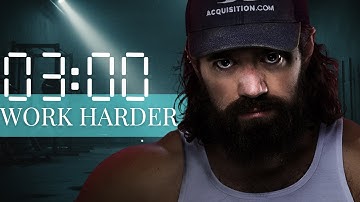 Work Harder | Alex Hormozi Powerful Motivational Video 