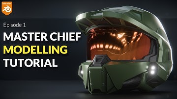 Blender Master Chief Helm Modellering Tutorial | Aflevering 1