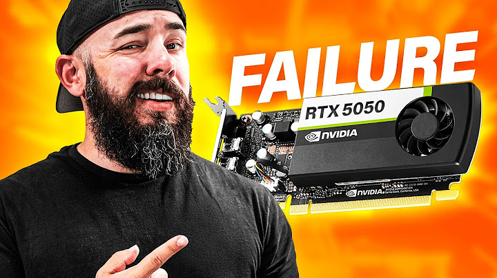 NVIDIA's RTX 5050 is a HUGE W... for AMD...