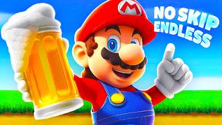 No Skip Endless Challenge aber Mario ist BETRUNKEN…