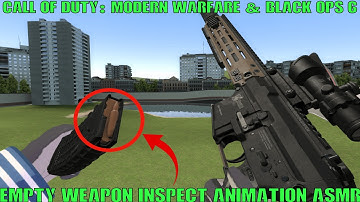 Call of Duty : Modern Warfare + Black Ops 6 - Weapon Empty Inspect Animations Under 13 Minutes #cod