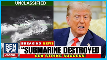 BREAKING: Trump Orders Naval Strike on Drug Submarine — Terrorists Eliminated!
