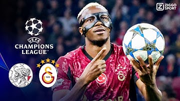 OSIMHEN SCHIET AJAX NOG VERDER DE AFGROND IN... 😱🥶 | Ajax vs Galatasaray | Champions League 25/26