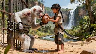 The white ape saved by the 6-year-old boy is a kung fu master who teaches him ultimate skills.