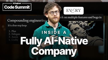 Dispatch from the Future: building an AI-native Company – Dan Shipper, Every, AI & I