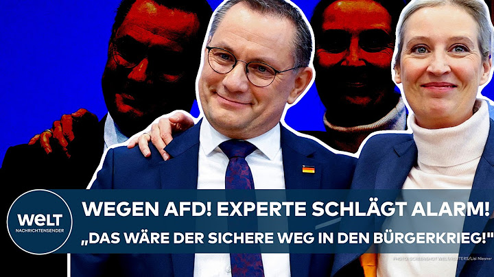 DEUTSCHLAND: Wegen AfD! Experte schlägt Alarm! "Das wäre der sichere Weg in den Bürgerkrieg!"