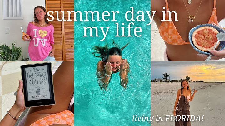 a summer day in my life living in florida: tanning at the pool, summer reads, & current obsessions