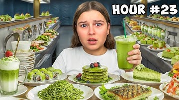 24 HOURS of ONLY MATCHA in Korea 💚 (Gone Wrong)