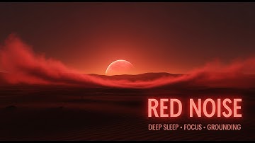 🌌 8h Starship Ambient Drift – Red Noise for Sleep, Focus & ADHD