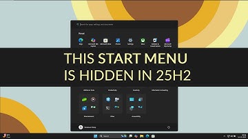 How to Get the New Start Menu in Windows 11 25H2 (Hidden Feature!)