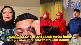 Live Pengantin Lelaki Dan Ibu Beri Penjelasan Isu Tak Jadi Kahwin