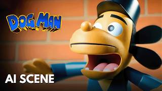 DOG MAN Returns Home Scene Reimagined by AI in LEGO | Runway Gen 3