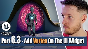 Create a Portal in UE5 | Add Vortex to UI Widget | Unreal and Blender Tutorial Series Part 6.3