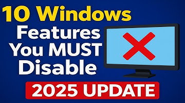 10 Windows Settings You MUST Disable NOW (2025 UPDATE)