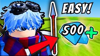 SPEAR ONLY to Get 500 DIAMONDS FAST | 99 Nights in the Forest