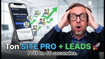 Arrêtez de perdre du temps ! Créez votre site avec l