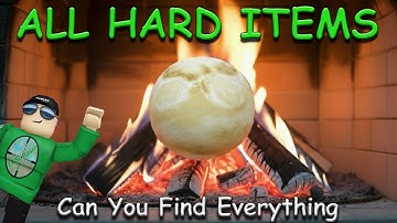 Can You Find Everything ALL NEW Hard Items Location Guide - Roblox