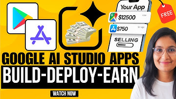 Google AI Studio FULL TUTORIAL: Build Apps With AI (No Coding) + Deploy + Earn Money