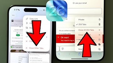How To Close All Tabs in Safari on iPhone iOS 26