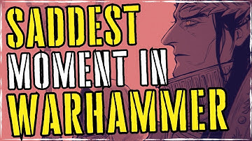 Saddest Moment In The Lore (And It Is About MALCADOR) | WARHAMMER 40K LORE
