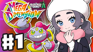Pokemon Legends: Z-A - Mega Dimension DLC - Gameplay Walkthrough Part 1 - Ansha and Hoopa!