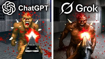 ChatGPT vs Grok Make Doom