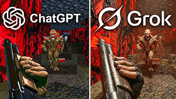 ChatGPT vs Grok Make Doom