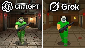 ChatGPT vs Grok Make Doom