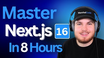 Next.js 16 Full Stack Course (8+ Hours) | Auth, Caching, Server Actions & Much More