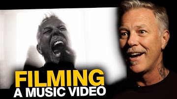 JAMES HETFIELD OVER HET FILMEN VAN METALLICA MUZIEKVIDEO