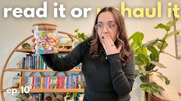 Read It or Unhaul It Ep. 10 📖 I have to read or unhaul these books!