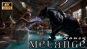 Saucy - Mélange | Official 4k + 60fps Music Video | AI Visuals