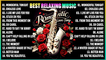 Greatest Romantic Saxophone Love Songs - Best Relaxing Saxophone Instrumental