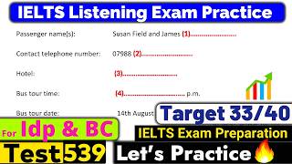 IELTS Listening Practice Test 2024 with Answers [Real Exam - 539 ]