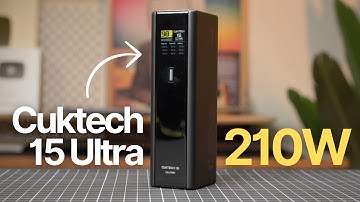Cục sạc dự phòng này quá ngon! | Review Cuktech 15 Ultra