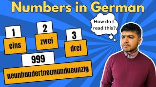 Numbers in German | 1-10000 | Counting in German | Zahlen | German A1