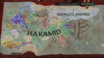 CK3 Timelapse but the Mongols are Buffed
