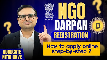 NGO Darpan Registration | Niti Aayog Registration | Step-by-Step NGO Darpan Registration Process