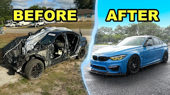 FULL BUILD -  REBUILDING A CRASH DAMAGED BMW M3 COMPETITION