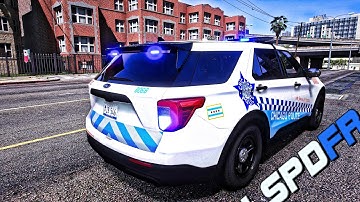 🚔 GTA 5 LSPDFR | Chicago PD City Patrol 👮‍♂️ Dagdienst in de Windy City! 🌆